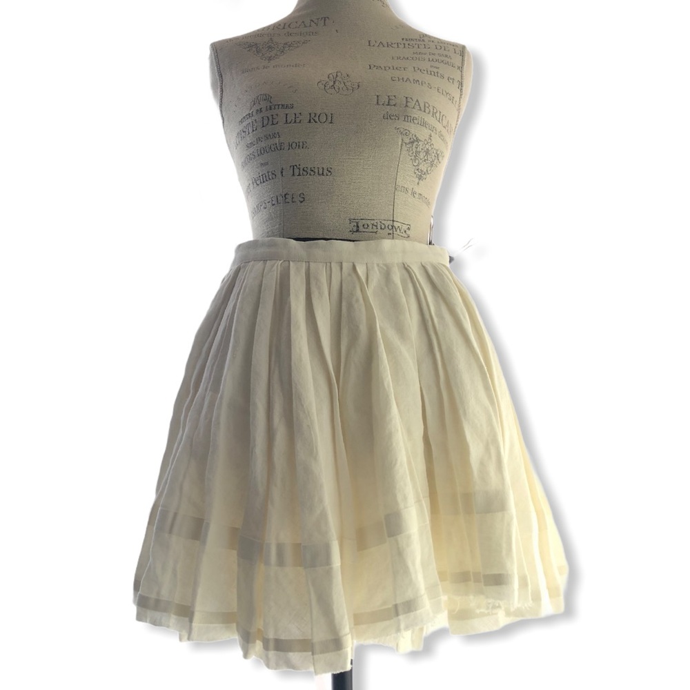 NWT Boy. BAND OF OUTSIDERS PLEATED Ivory White - Picture 2 of 11